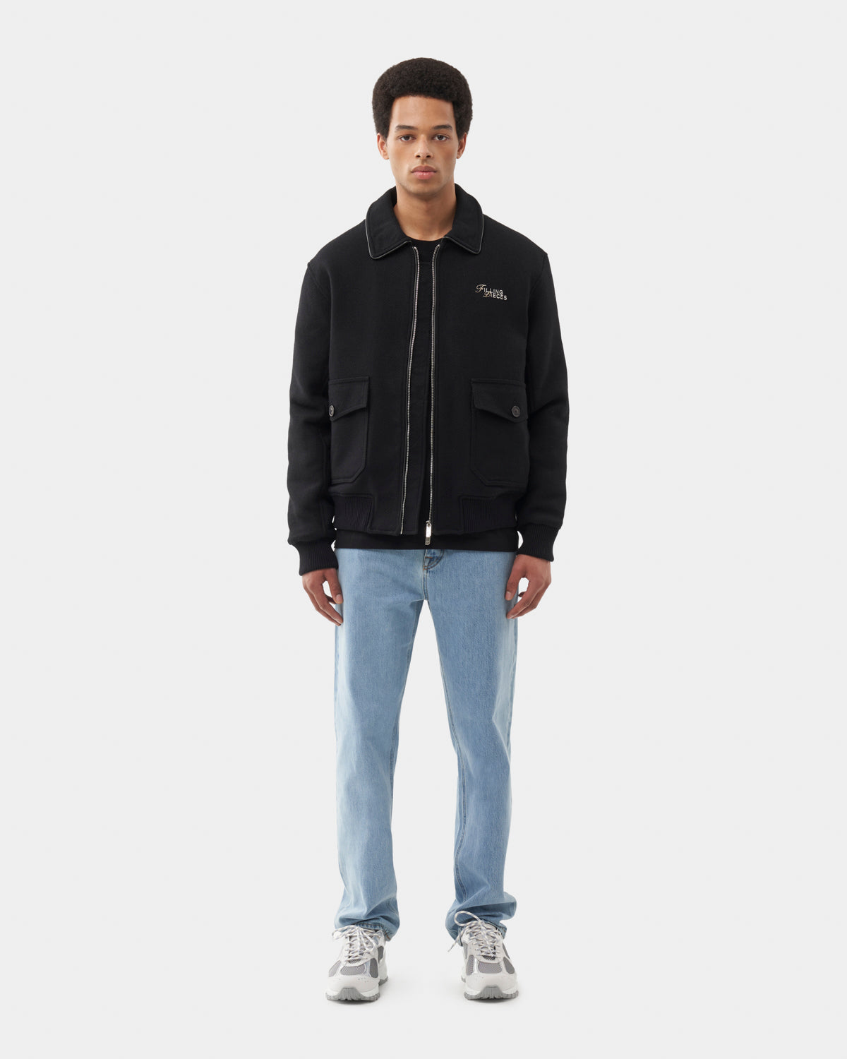 Filling pieces bomber jacket hotsell