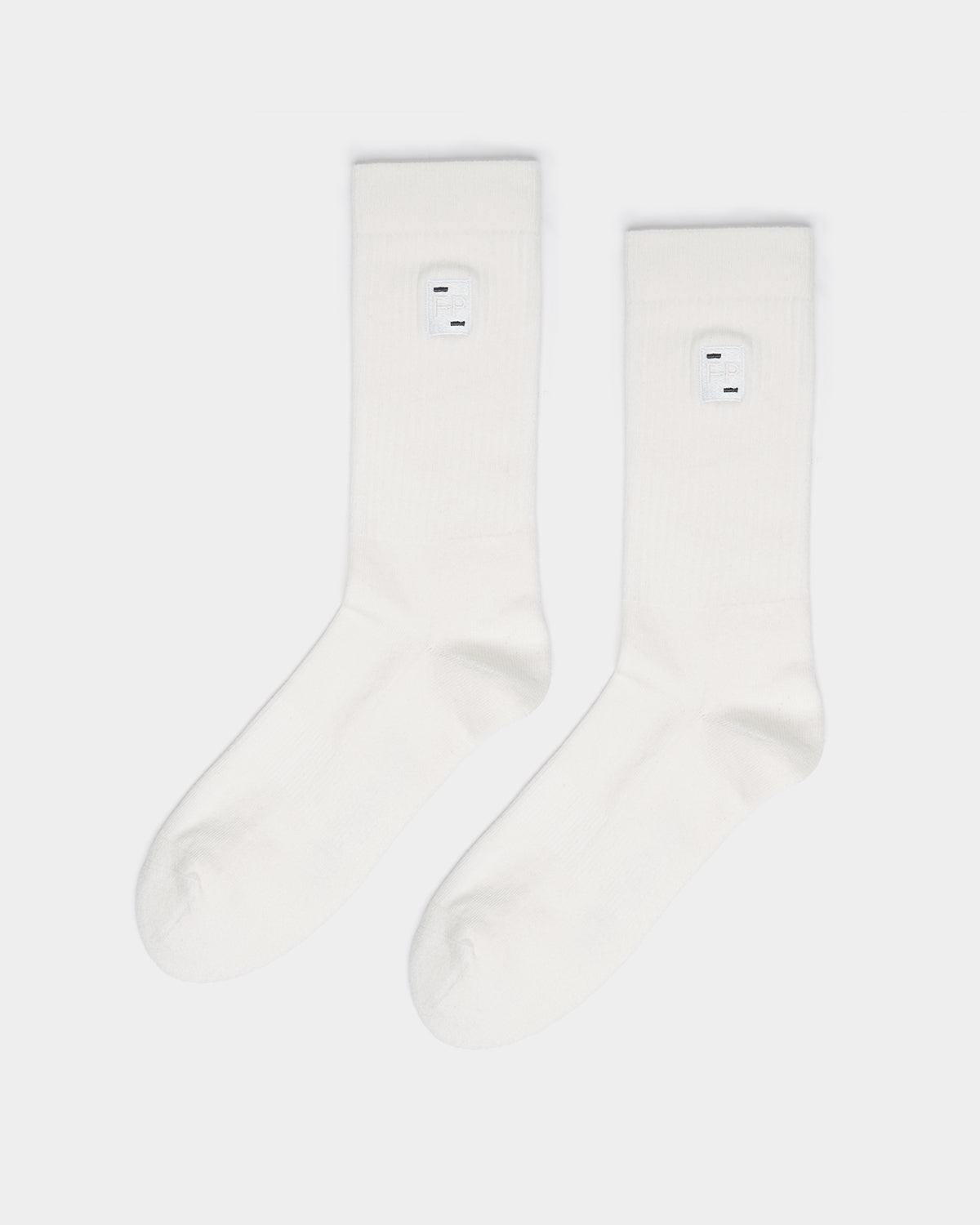 Socks Patch White